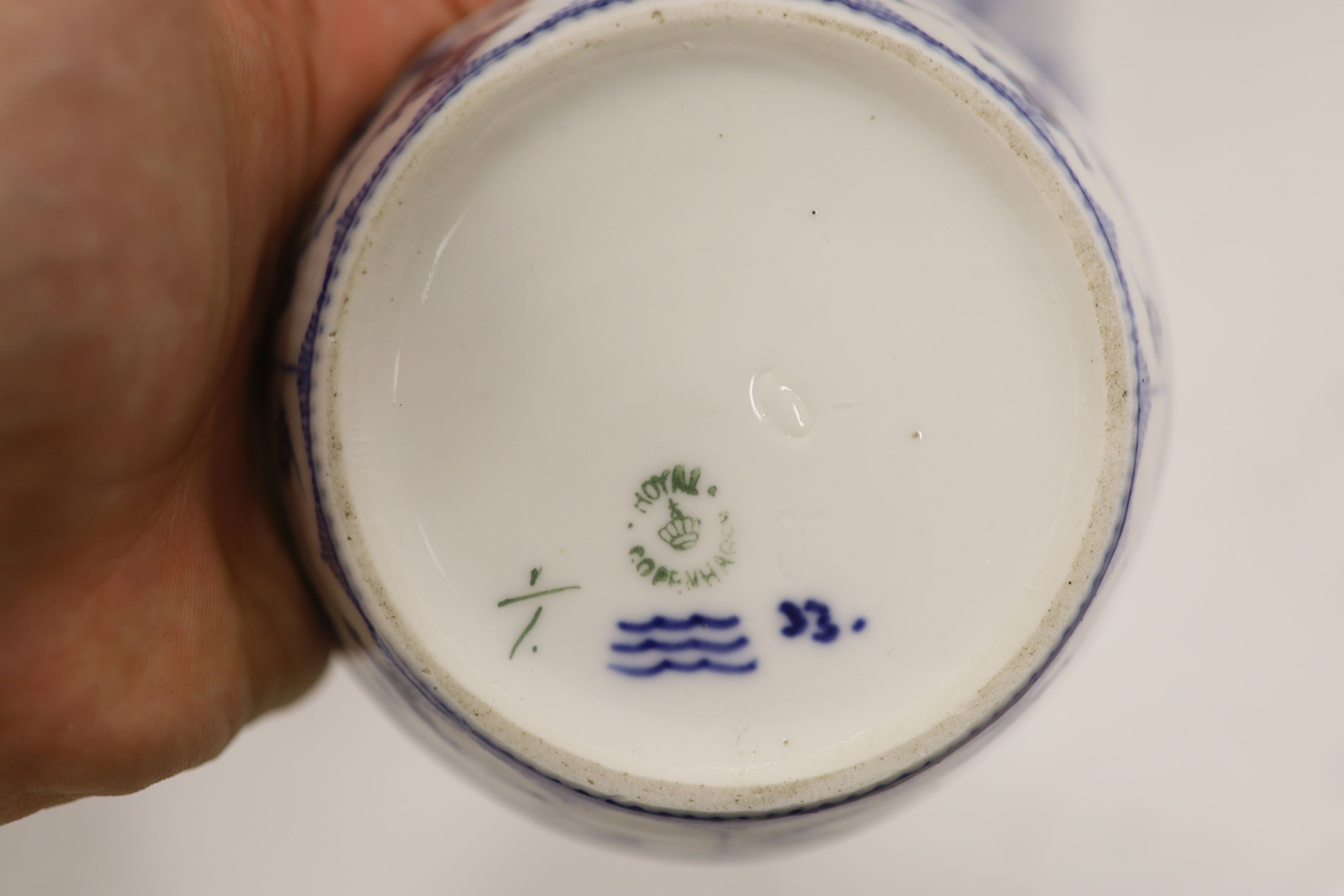 A Royal Copenhagen onion pattern part dinner service
